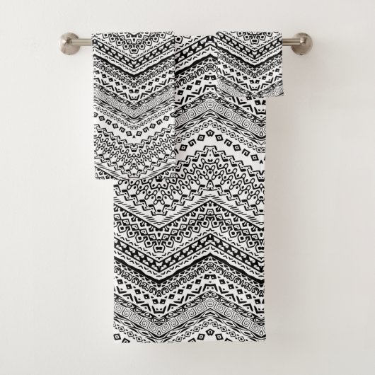 Etnische Motifs 2 Bad Handdoek (Insitu)