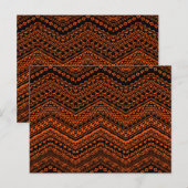 Etnische Motifs 4 Briefkaart (Voorkant / Achterkant)