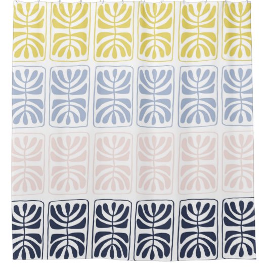  etnische naadloos douchegordijn (Voorkant)