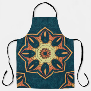 Etnische naadloze patronen met mandala. illustrati schort