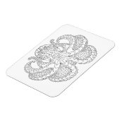 Etnische Octopus Magneet (Linkerzijde)