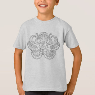 Etnische Octopus T-shirt
