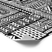 Etnische Ornament 2 Poster (Hoek)