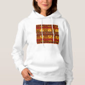 Etnische patronen hoodie (Voorkant)