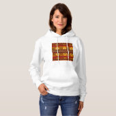 Etnische patronen hoodie (Voorkant volledig)