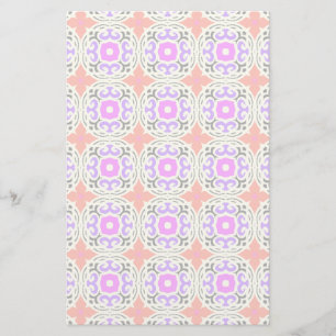 Etnische patronen met Marokkaanse motifs Briefpapier