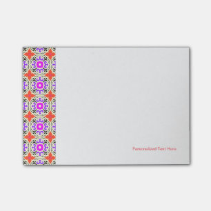 Etnische patronen met Marokkaanse motifs Post-it® Notes