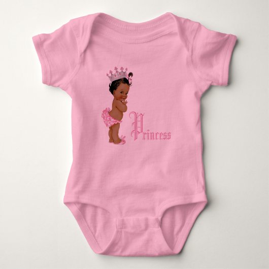 Etnische Prinses Baby Meisje Romper (Voorkant)