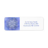 Etnische retro floral Mandala Etiket (Voorkant)