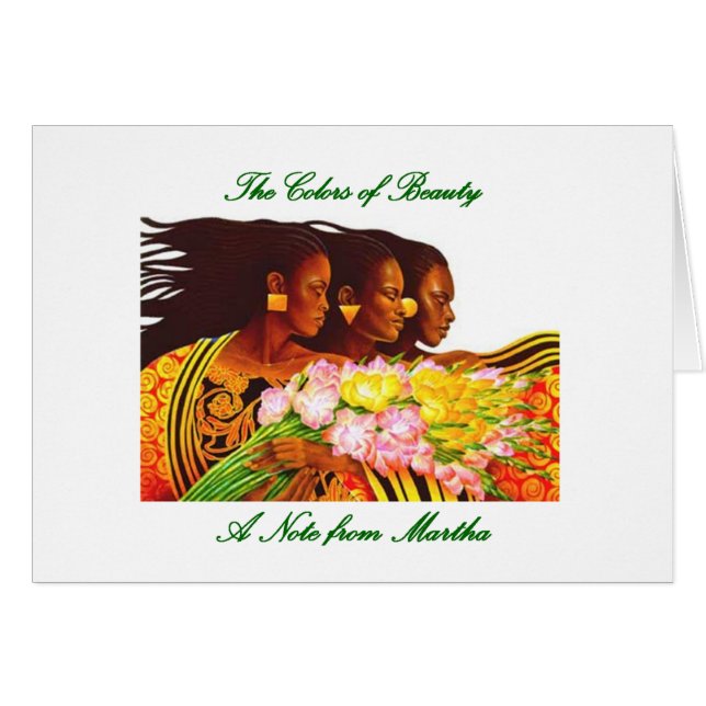 Etnische schoonheid (Voorkant Horizontaal)