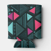 Etnische stam Boho: Doodle . Blikjeskoeler (Achterkant)