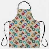 Etnische stammaskers schort (Voorkant)