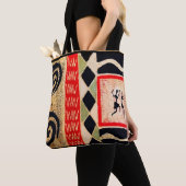 Etnische stammenCanvas tas voor Mapdag Gift (Dichtbij)