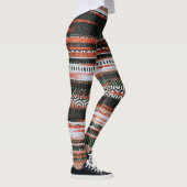 Etnische stamstrepen: tapijtontwerp. leggings (Rechts)