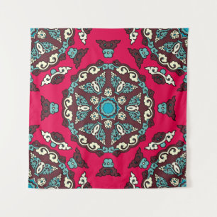Etnische stijl, decoratieve naadloze textuur. wandkleed