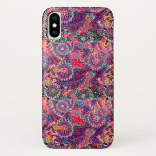 Etnische stijldieren iPhone x hoesje
