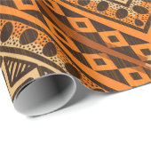 Etnische textieltribal cadeaupapier (Rol Hoek)