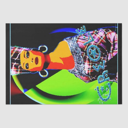 Etnische Tissuepapier (Voorkant)