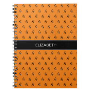 Etnische, traditionele dans notitieboek