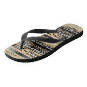 Etnische, tribale, ornament teenslippers (Schuin)