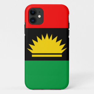 etnische vlag van de Biafra-republiek iPhone 11 Hoesje