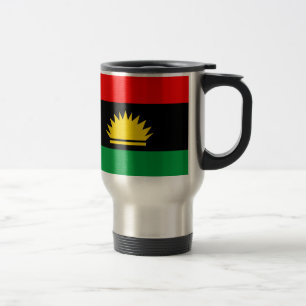 etnische vlag van de Biafra-republiek Reisbeker