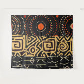 Etnische Wandkleed (Voorkant (horizontaal))