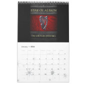 Étoile 2017 de calendrier de couverture de livre (Jan 2026)