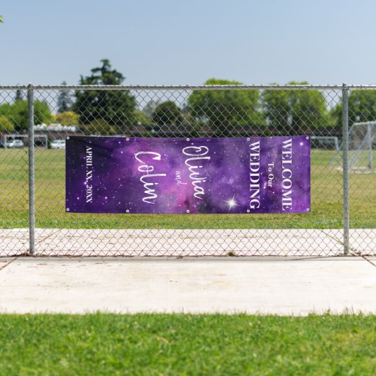 Étoile - Bannière Verticale de réception (En situation)