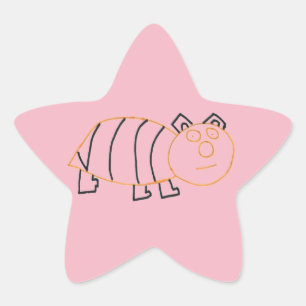Étoile Bear Star Sticker