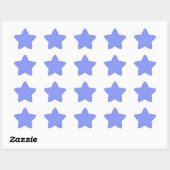 Étoile Bébé Blue Star Sticker (Feuille)
