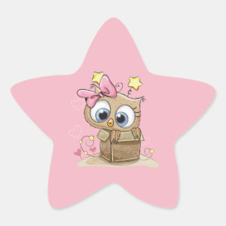 Étoile Bébé chou mignon Sticker