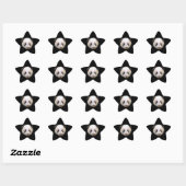 Étoile Bébé Panda Star Sticker (Feuille)