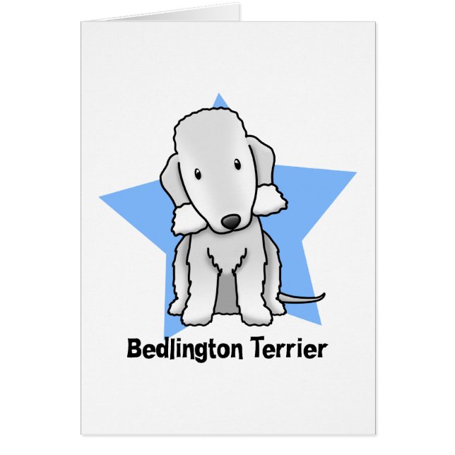 Étoile Bedlington Terrier de Kawaii (Devant)
