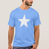 Etoile Blanche / Somalie - T-shirt Tee Patriotique