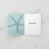 Étoile Bleue Merci (Intérieur)