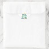 Étoile Brain Not Working Frog Sticker Cute Confused Frog  (Sac)
