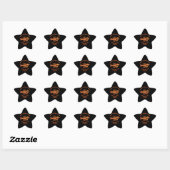 Étoile Briser la tête Crawfish Star Sticker (Feuille)