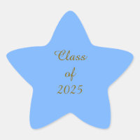 Classe de Sticker bleu clair 2025