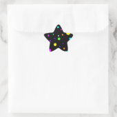 Étoile Coloured Orbs star sticker (Sac)
