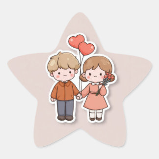 Étoile Cute Sticker 