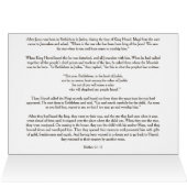 Étoile de Bethléem avec Magi après Noël (Intérieur Horizontal (Haut))