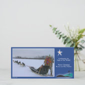 Étoile de Bethlehem au-dessus de carte photo de (Debout devant)