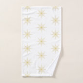 Étoile de compas d'or (Serviette à main)