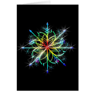 Étoile de couleur rétro