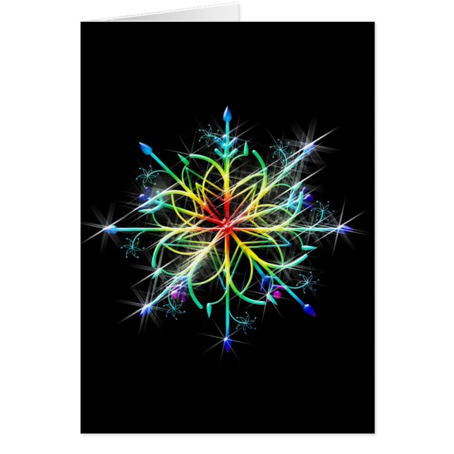 Étoile de couleur rétro (Devant)