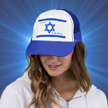 Etoile de David Drapeau Stand avec Casquette d'Isr<br><div class="desc">Etoile de David Drapeau Stand avec Casquette d'Israël</div>