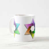 Étoile de David Mug (Devant gauche)