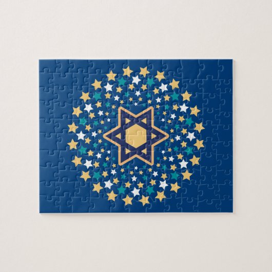 Étoile de David Puzzle (Horizontal)