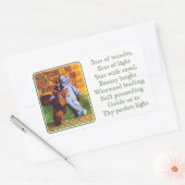 ÉTOILE DE L'ÉMERVEILLE Stickers Rectangle (Enveloppe)